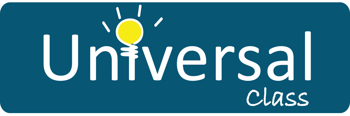 Universal Class light bulb logo