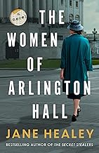 woman in 40's style clothing walking across a concrete campus toward a large stone building. The title of the book is overlaid on the picture.